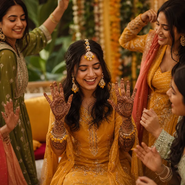 Haldi / Mehendi / Sangeet event reels by ReelsXpress